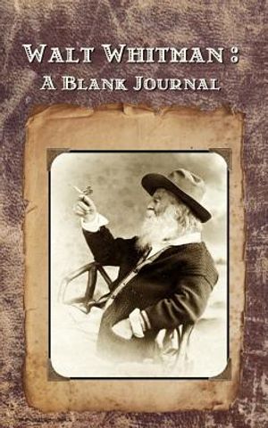 Walt Whitman: A Blank Journal: Two Sylvias Press Journalette Series image number 0