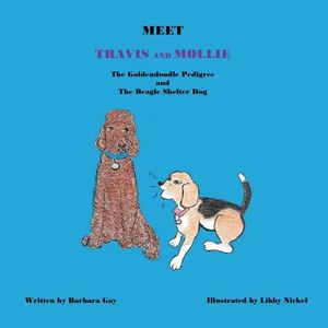 Meet Travis and Mollie, the Goldendoodle Pedigree and the Beagle Shelter Dog image number 0