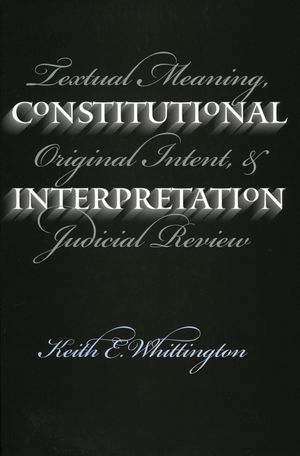 Constitutional Interpretation (PB) image number 0