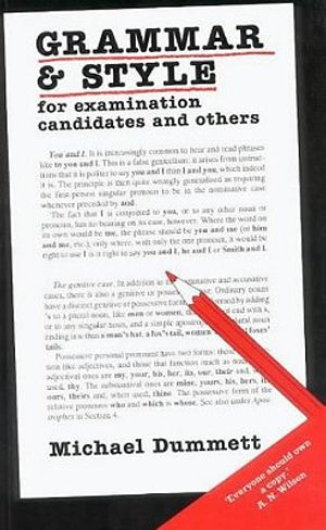 Grammar and Style: For Examination Candidates and Others image number 0