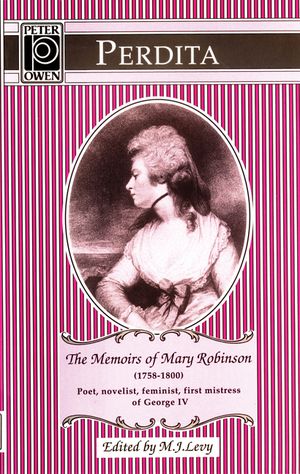 Perdita: The Memoirs of Mary Robinson image number 0