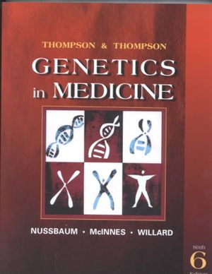 Thompson & Thompson Genetics in Medicine image number 0