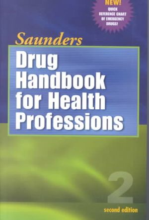 Saunders Drug Handbook for Health Professions image number 0