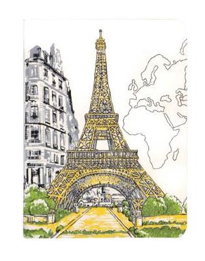 Paris Eiffel Tower Handmade Journal image number 0