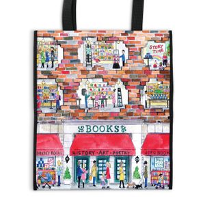 Michael Storrings a Day at the Bookstore Reusable Tote image number 0