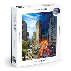 Stephen Wilkes Flatiron 1000 Piece Puzzle image number 0