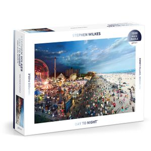Stephen Wilkes Coney Island 1500 Piece Puzzle image number 0