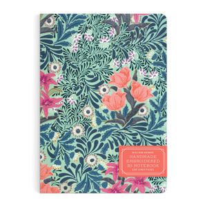 William Morris Bower Handmade Embroidered B5 Journal image number 0