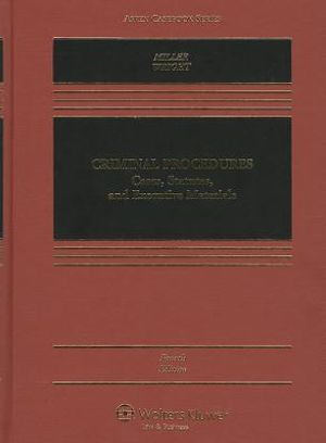 Criminal Procedures: Cases Statutes and Executive Materials image number 0