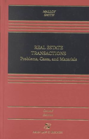 Real Estate Transactions: Problems, Cases, and Materials (2nd Edition) image number 0