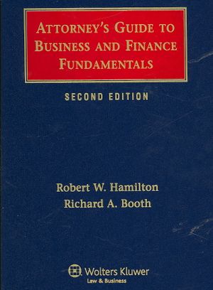 Attorney's Guide to Business and Finance Fundamentals image number 0