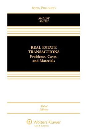 Real Estate Transactions: Problems, Cases, and Materials [With CDROM] image number 0