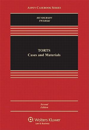 Torts: Cases and Materials, Second Edition image number 0