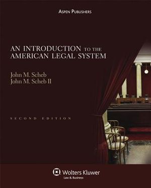 An Introduction to the American Legal System, Second Edition image number 0