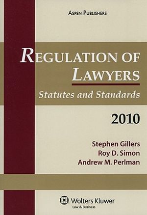 Regulation of Lawyers: Statutes and Standards image number 0