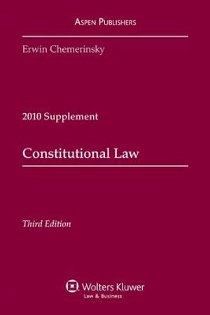 Constitutional Law, 2010 Supplement image number 0