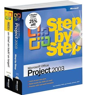 The Microsoft Project Management Toolkit: Microsofta Office Project 2003 Step by Step and on Time! on Track! on Target!: Microsoft(r) Office Project 2 image number 0