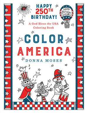 Color America: A God Bless the USA Coloring Book for Adults image number 0