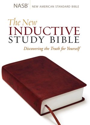 The New Inductive Study Bible Milano Softone(tm) (Nasb, Burgundy) image number 0