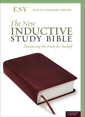 The New Inductive Study Bible Milano Softone(tm) (Esv, Burgundy) image number 0