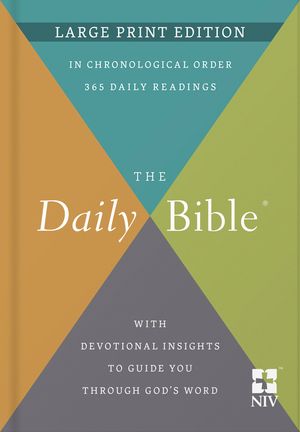 The Daily Bible(r) Large Print Edition image number 0