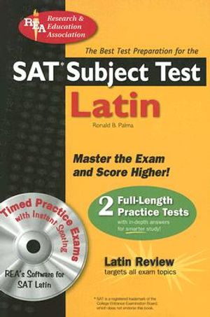 SAT Subject Test: Latin: The Best Test Preparation [With CD ROM] image number 0