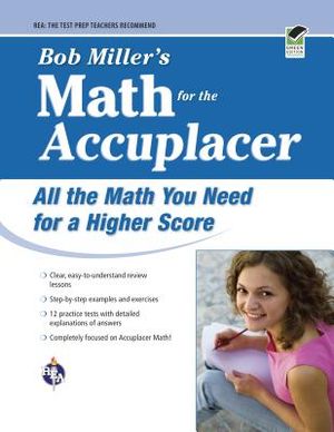 Accuplacer(r) Bob Miller's Math Prep image number 0