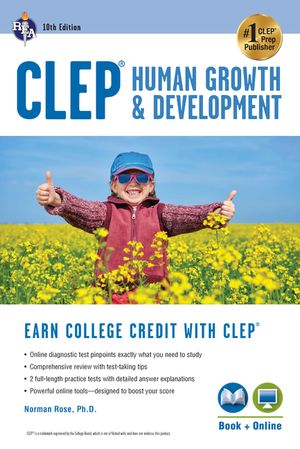 Clep(r) Human Growth & Development, 10th Ed., Book + Online image number 0