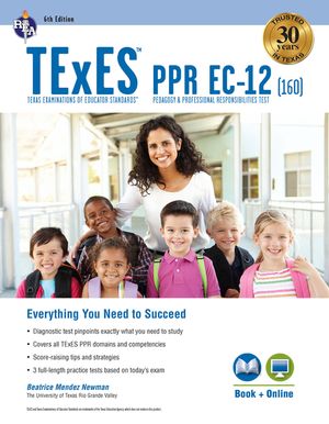 TExES Ppr Ec-12 (160) Book + Online image number 0