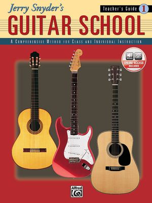 Jerry Snyder's Guitar School : Teacher's Guide Book 1 image number 0