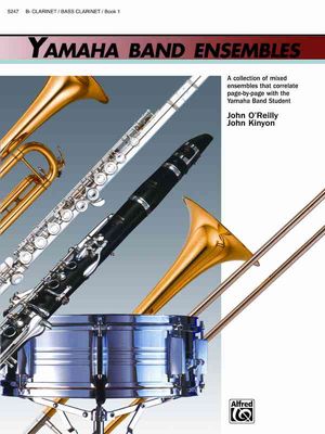 Yamaha Band Ensembles, Bk 1; Clarinet, Bass Clarinet image number 0