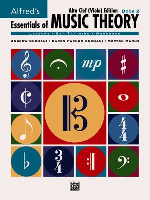 Alfred's Essentials of Music Theory, Bk 2; Alto Clef (Viola) Edition image number 0