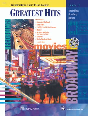 Alfred's Basic Adult Piano Course Greatest Hits, Bk 1 image number 0