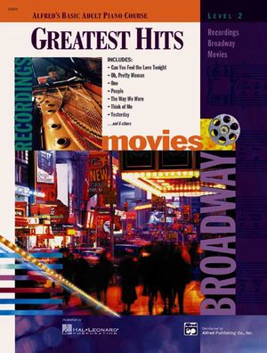 Alfred's Basic Adult Piano Course Greatest Hits, Bk 2 image number 0
