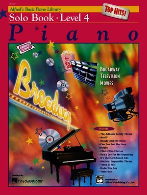 Alfred's Basic Piano Library Top Hits! Solo Book, Bk 4 image number 0