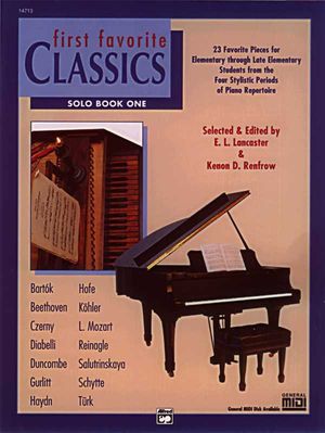 First Favorite Classics, Bk 1; Solo image number 0