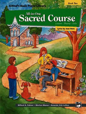 Alfred's Basic All-In-One Sacred Course, Bk 2; Lesson * Theory * Solo image number 0