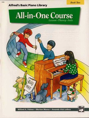 Alfred's Basic All-in-One Course Book 2 : Lesson, Theory, Solo image number 0
