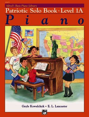 Alfred's Basic Piano Library, Patriotic Solo Book 1a image number 0