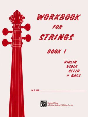 Workbook for Strings, Bk 1; Bass image number 0