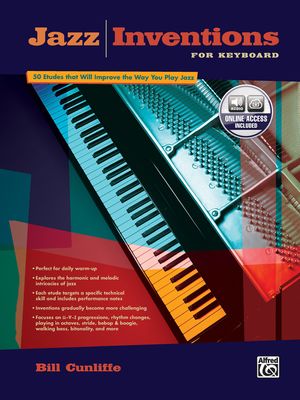 Jazz Inventions for Keyboard; 50 Etudes That Will Improve the Way You Play Jazz, Book & CD image number 0