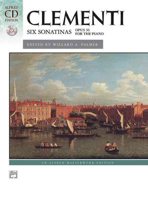 Clementi -- Six Sonatinas, Op. 36; Book & CD image number 0