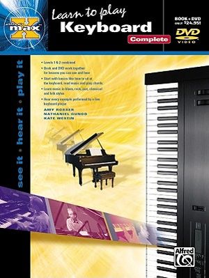 Alfred's Max Keyboard Complete: See It * Hear It * Play It, Book & DVD (Sleeve) image number 0
