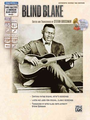 Stefan Grossman's Early Masters of American Blues Guitar; Blind Blake, Book & Online Audio image number 0