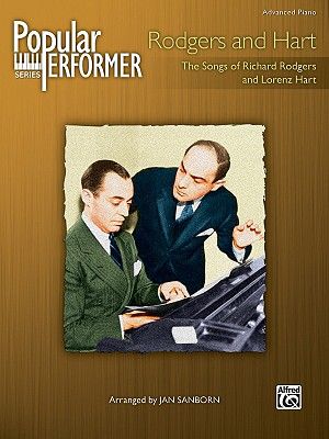 Popular Performer -- Rodgers and Hart; The Songs of Richard Rodgers and Lorenz Hart image number 0