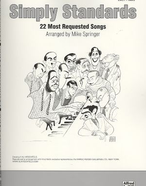 Simply Standards; 23 Popular Jazz Classics (Easy Piano) image number 0