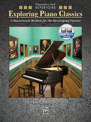Exploring Piano Classics Repertoire: A Masterwork Method for the Developing Pianist, Book & CD image number 0