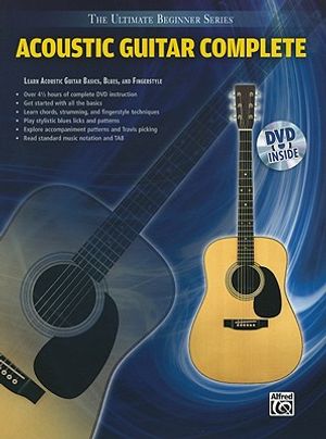 Ultimate Beginner -- Acoustic Guitar Complete: Book & DVD (Sleeve) image number 0