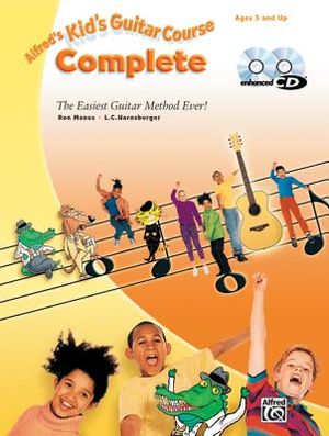 Alfred's Kid's Guitar Course Complete: The Easiest Guitar Method Ever!, Book, 2 Enhanced CDs & DVD image number 0