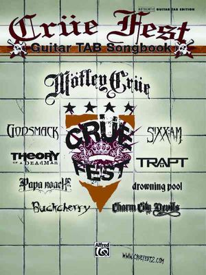 Cr&uuml;e Fest Guitar Tab Songbook: Authentic Guitar Tab image number 0
